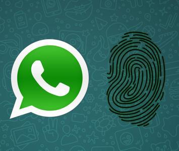 WhatsApp tiene bloqueo con huella digital