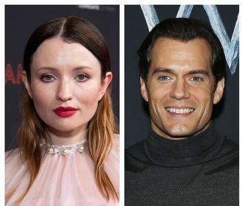 Emily Browning y Henry Cavill 