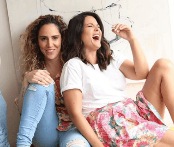 Nela González y Amalia Andrade 