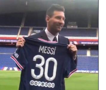 Messi, nuevo jugador del PSG 