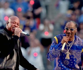 Dr Dre y Snoop Dogg Super Bowl