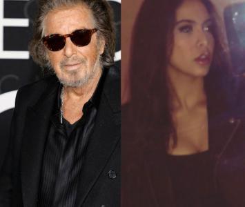 Al Pacino y Noor Alfallah, su novia de 28 años