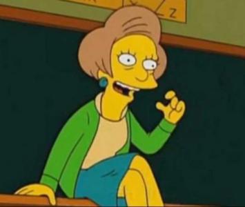 Edna Kabappel- Los Simpson