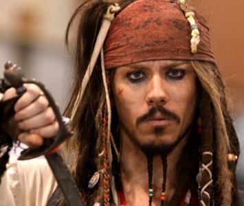 Johnny Depp como Jack Sparrow 