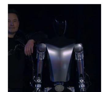 Elon Musk y un nuevo robot
