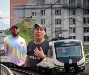Creadores de contenido dan su versión de los hechos sobre broma en metro en Bogotá