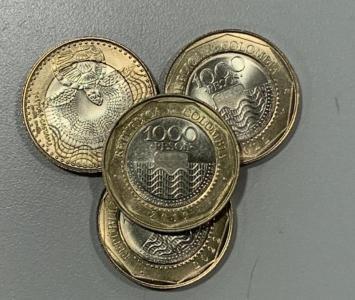 Monedas de mil pesos