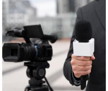 Video: periodista casi se desmaya en pleno en vivo