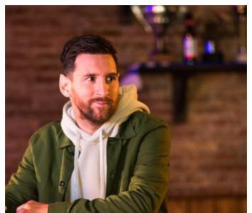 Messi y el video donde mira a la reportera Sofi Martínez