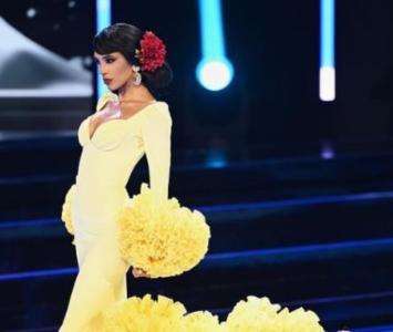 Miss España criticada por su traje de gala: transparencia le juega mala pasada