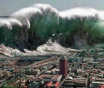 Soñar con tsunamis.