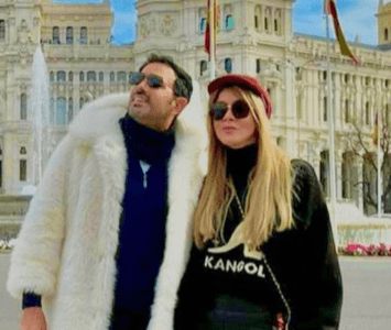 Nataly Umaña y Alejandro Estrada juntos en otro país
