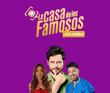 Julián Trujillo, Nataly Umaña y Miguel Melfi en 'La casa de los famosos Colombia'