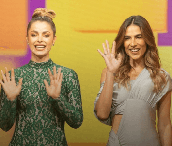Cristina Hurtado y Carla Giraldo, presentadoras de 'La casa de los famosos Colombia'