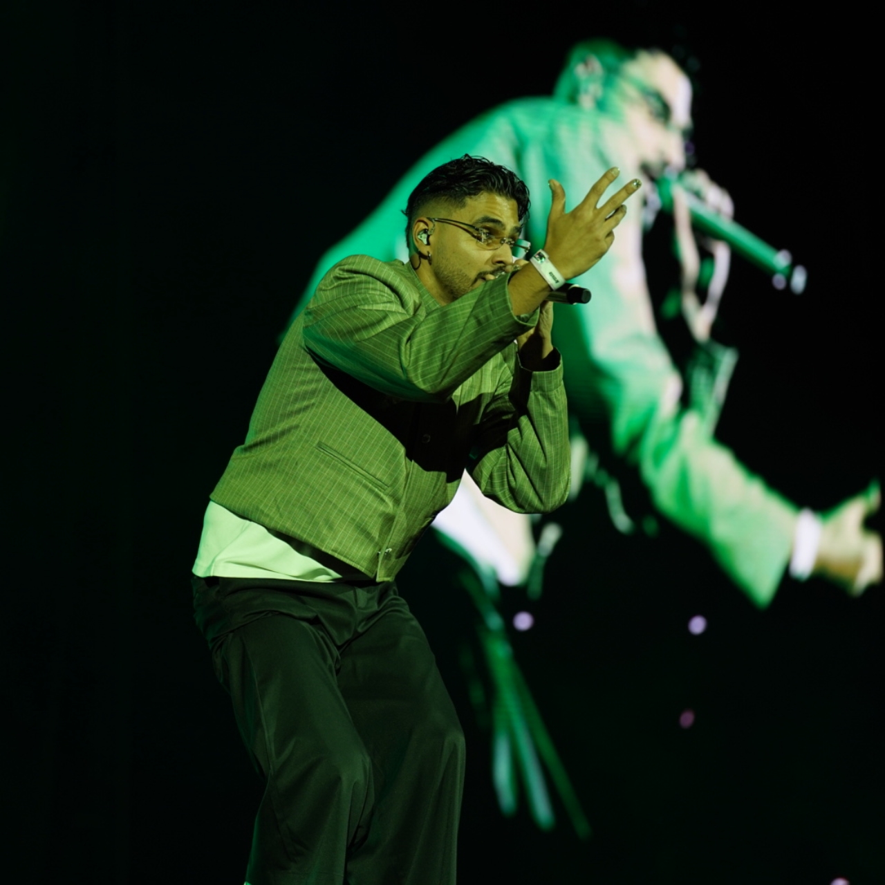 Álvaro Díaz prende fuego a El Campín con su show en Megaland