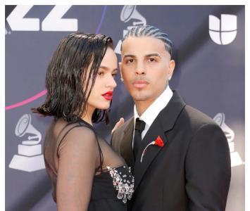 Rosalía y Rauw Alejandro en los Latin Grammy 2023